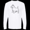 Unisex Gold Soft Touch Long Sleeve T-Shirt Thumbnail