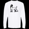 Unisex Gold Soft Touch Long Sleeve T-Shirt Thumbnail