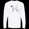 Unisex Gold Soft Touch Long Sleeve T-Shirt Thumbnail