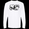 Unisex Gold Soft Touch Long Sleeve T-Shirt Thumbnail
