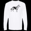 Unisex Gold Soft Touch Long Sleeve T-Shirt Thumbnail