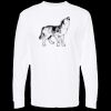 Unisex Gold Soft Touch Long Sleeve T-Shirt Thumbnail