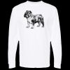Unisex Gold Soft Touch Long Sleeve T-Shirt Thumbnail