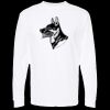 Unisex Gold Soft Touch Long Sleeve T-Shirt Thumbnail