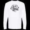 Unisex Gold Soft Touch Long Sleeve T-Shirt Thumbnail