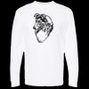Unisex Gold Soft Touch Long Sleeve T-Shirt Thumbnail