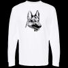 Unisex Gold Soft Touch Long Sleeve T-Shirt Thumbnail