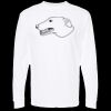 Unisex Gold Soft Touch Long Sleeve T-Shirt Thumbnail