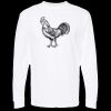 Unisex Gold Soft Touch Long Sleeve T-Shirt Thumbnail