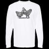 Unisex Gold Soft Touch Long Sleeve T-Shirt Thumbnail