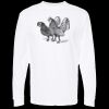 Unisex Gold Soft Touch Long Sleeve T-Shirt Thumbnail