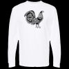 Unisex Gold Soft Touch Long Sleeve T-Shirt Thumbnail