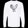 Unisex Gold Soft Touch Long Sleeve T-Shirt Thumbnail