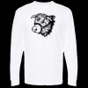 Unisex Gold Soft Touch Long Sleeve T-Shirt Thumbnail