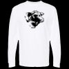 Unisex Gold Soft Touch Long Sleeve T-Shirt Thumbnail