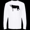 Unisex Gold Soft Touch Long Sleeve T-Shirt Thumbnail