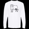Unisex Gold Soft Touch Long Sleeve T-Shirt Thumbnail
