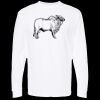 Unisex Gold Soft Touch Long Sleeve T-Shirt Thumbnail