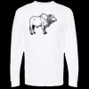 Unisex Gold Soft Touch Long Sleeve T-Shirt Thumbnail