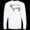 Unisex Gold Soft Touch Long Sleeve T-Shirt Thumbnail