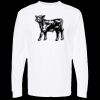 Unisex Gold Soft Touch Long Sleeve T-Shirt Thumbnail