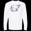 Unisex Gold Soft Touch Long Sleeve T-Shirt Thumbnail