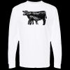 Unisex Gold Soft Touch Long Sleeve T-Shirt Thumbnail