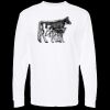 Unisex Gold Soft Touch Long Sleeve T-Shirt Thumbnail
