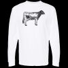 Unisex Gold Soft Touch Long Sleeve T-Shirt Thumbnail