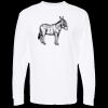 Unisex Gold Soft Touch Long Sleeve T-Shirt Thumbnail