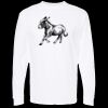 Unisex Gold Soft Touch Long Sleeve T-Shirt Thumbnail