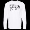 Unisex Gold Soft Touch Long Sleeve T-Shirt Thumbnail