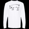 Unisex Gold Soft Touch Long Sleeve T-Shirt Thumbnail