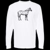 Unisex Gold Soft Touch Long Sleeve T-Shirt Thumbnail