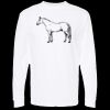 Unisex Gold Soft Touch Long Sleeve T-Shirt Thumbnail