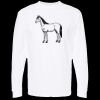 Unisex Gold Soft Touch Long Sleeve T-Shirt Thumbnail