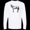 Unisex Gold Soft Touch Long Sleeve T-Shirt Thumbnail