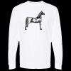 Unisex Gold Soft Touch Long Sleeve T-Shirt Thumbnail