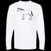 Unisex Gold Soft Touch Long Sleeve T-Shirt Thumbnail