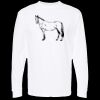 Unisex Gold Soft Touch Long Sleeve T-Shirt Thumbnail