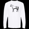 Unisex Gold Soft Touch Long Sleeve T-Shirt Thumbnail