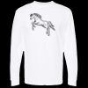 Unisex Gold Soft Touch Long Sleeve T-Shirt Thumbnail