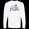 Unisex Gold Soft Touch Long Sleeve T-Shirt Thumbnail