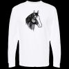 Unisex Gold Soft Touch Long Sleeve T-Shirt Thumbnail