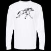 Unisex Gold Soft Touch Long Sleeve T-Shirt Thumbnail