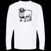 Unisex Gold Soft Touch Long Sleeve T-Shirt Thumbnail