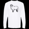 Unisex Gold Soft Touch Long Sleeve T-Shirt Thumbnail