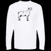 Unisex Gold Soft Touch Long Sleeve T-Shirt Thumbnail