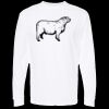 Unisex Gold Soft Touch Long Sleeve T-Shirt Thumbnail