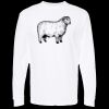Unisex Gold Soft Touch Long Sleeve T-Shirt Thumbnail